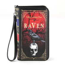 Load image into Gallery viewer, Raven Wallet/Wristlet In Vinyl
