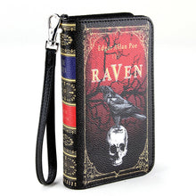 Load image into Gallery viewer, Raven Wallet/Wristlet In Vinyl
