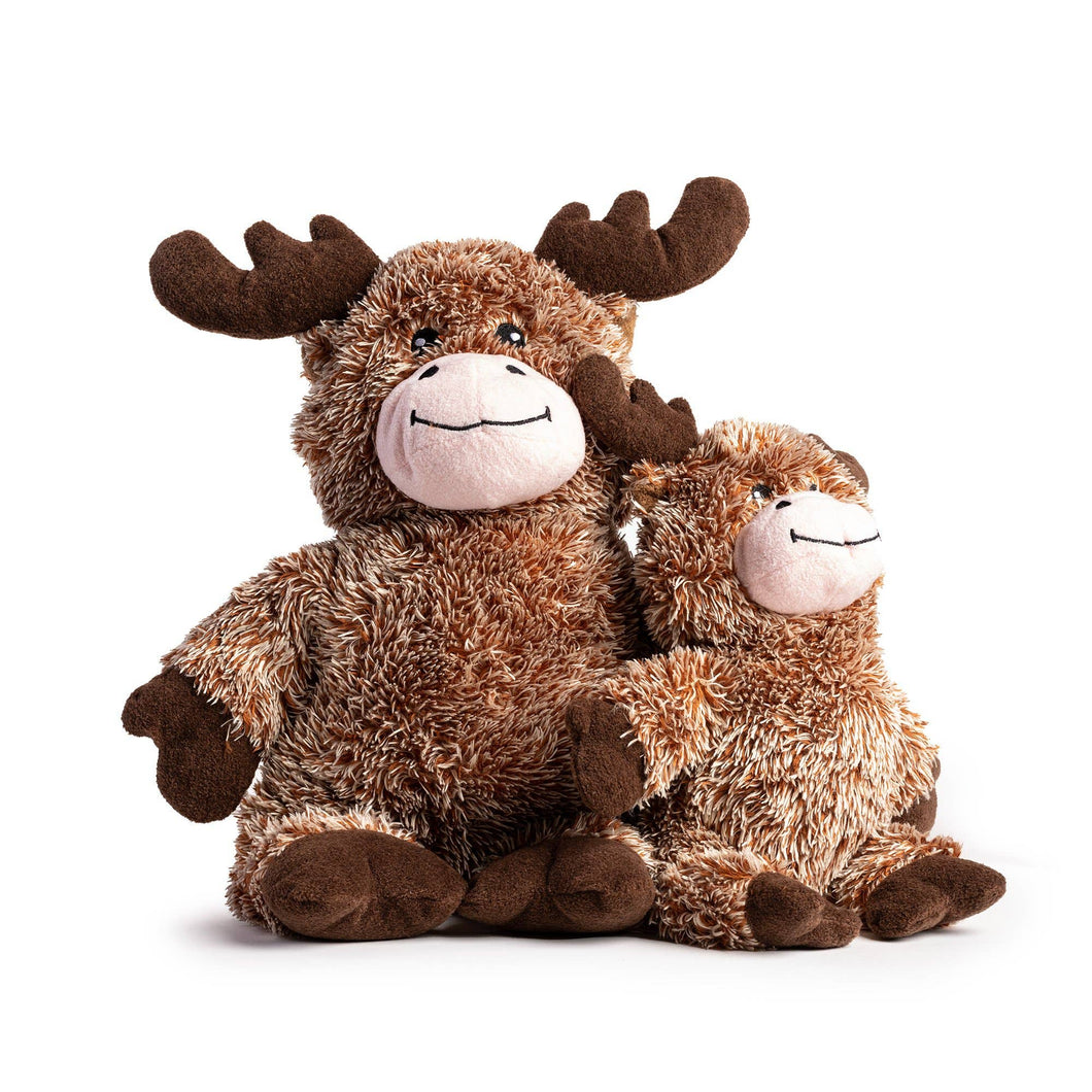 Fluffy Moose Plush Dog Toy ~ Small or Large