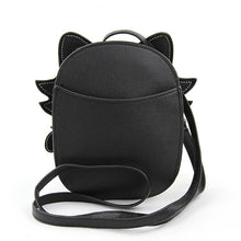 Load image into Gallery viewer, Glow in the Dark Sugar Skull Cat Crossbody Bag
