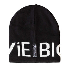 Load image into Gallery viewer, BIG LOVIE Jacquard Intentions Beanie ~ Black
