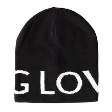 Load image into Gallery viewer, BIG LOVIE Jacquard Intentions Beanie ~ Black
