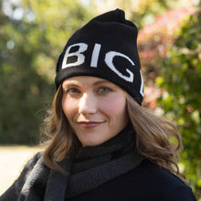 Load image into Gallery viewer, BIG LOVIE Jacquard Intentions Beanie ~ Black
