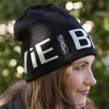 Load image into Gallery viewer, BIG LOVIE Jacquard Intentions Beanie ~ Black
