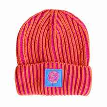 Load image into Gallery viewer, JM x BL Cosmic Color Contrast Hat ~ Tangerine
