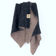 Load image into Gallery viewer, SURI Blanket | Black + Dark Brown
