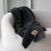 Load image into Gallery viewer, SURI Blanket | Black + Dark Gray
