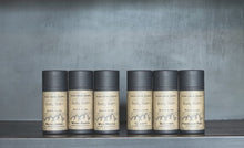 Load image into Gallery viewer, WARM AMBER BODY BALM | Solid Lotion Bar - Black Amber &amp; Vanilla with French Lavender
