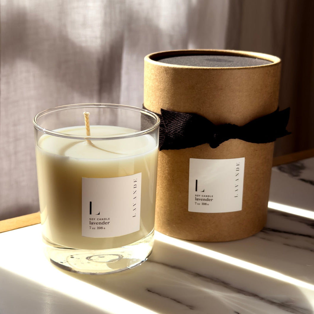 Lavande Lavender & Orange Soy Candle