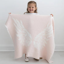 Load image into Gallery viewer, Dream WINGS Blanket ~ Little in Ivory, Silver, or Pink
