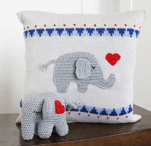 Load image into Gallery viewer, Crochet Elephant ~ Pink
