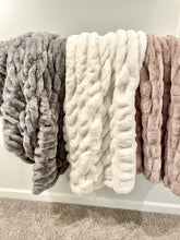 Load image into Gallery viewer, Faux Fur Blanket - Medium or Large
