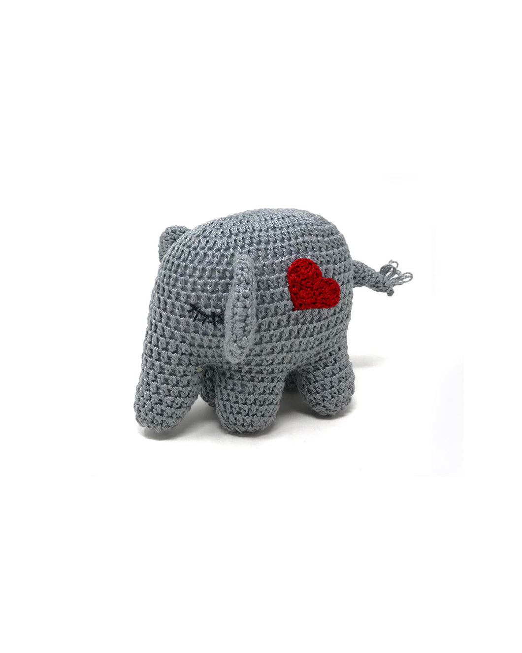 Crochet Elephant ~ Red