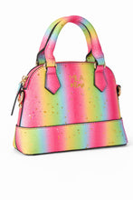 Load image into Gallery viewer, Neon Rainbow Glitter Girl's Crossbody Purse
