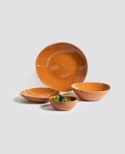 Load image into Gallery viewer, Organic Shaped Dinnerware Set - 16 Pieces
