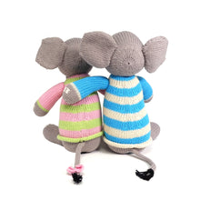 Load image into Gallery viewer, Elephant in Sweater ~ Pink
