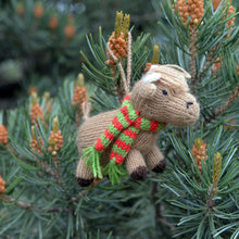 Load image into Gallery viewer, Highland Cow Ornaments ~ Set of 3
