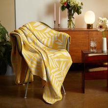 Load image into Gallery viewer, Indoor | Outdoor Sustainable Knit Floral Throw Blanket - Poly Flora

