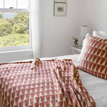 Load image into Gallery viewer, Indoor | Outdoor Sustainable Knit Throw Blanket - Poly Tikku by Petra Kaksonen
