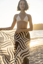 Load image into Gallery viewer, Mykonos Pareo - Midnight Swim Sun Pattern
