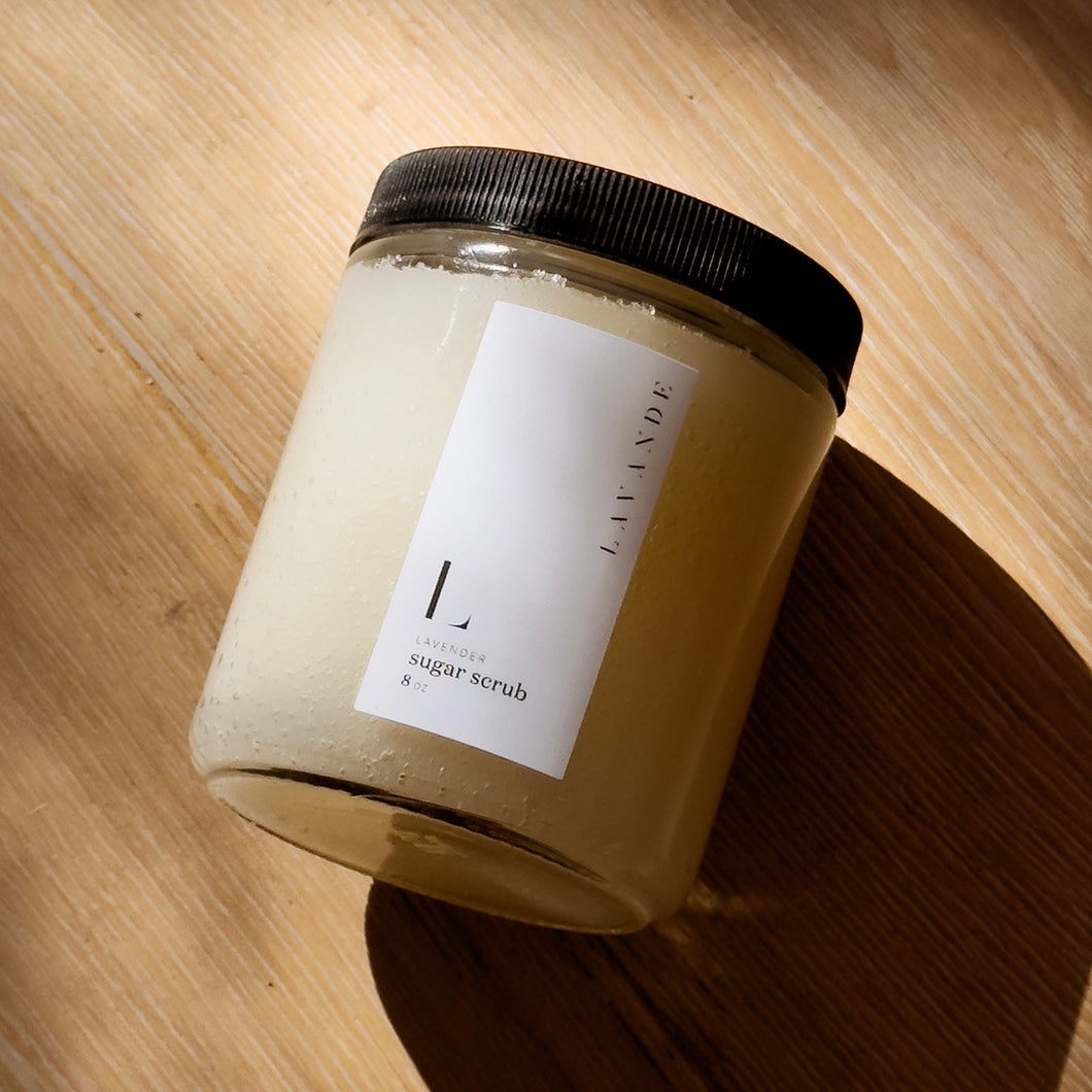 Lavande Lavender Sugar Scrub