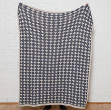 Load image into Gallery viewer, Wool Small Cross Reversible Throw Blanket
