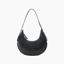 Load image into Gallery viewer, Carol Holiday Top Handle Crescent Shoulder Bag ~ Black or Red
