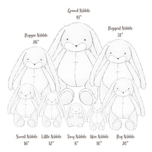 Load image into Gallery viewer, ❤️SALE - Little 12" Nibble Bunny - Carrot
