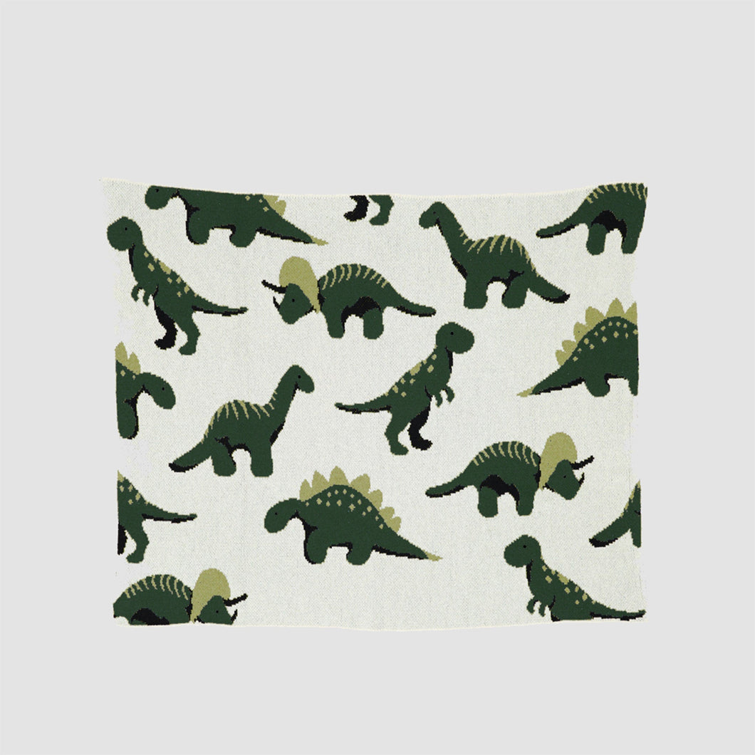 Baby Dinosaur Blanket ~ Light Blue or Green