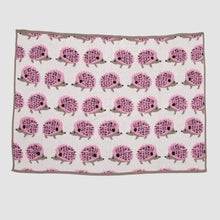 Load image into Gallery viewer, Baby Hedgehog Blanket ~ Pink, Blue, or Beige
