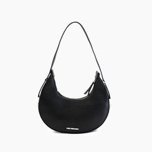 Load image into Gallery viewer, Carol Holiday Top Handle Crescent Shoulder Bag ~ Black or Red
