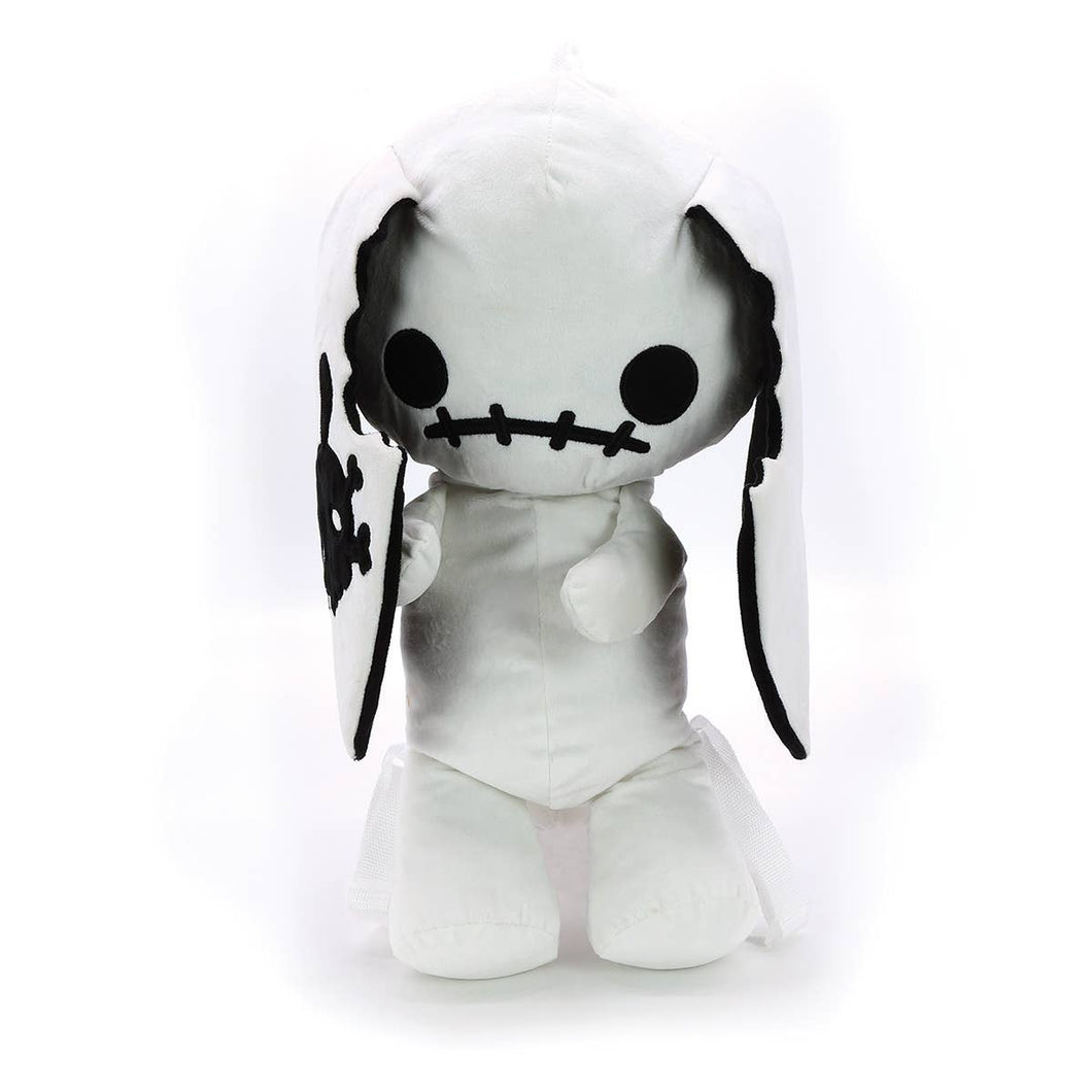 Glow In The Dark Plush Naughty Bunny Backpack