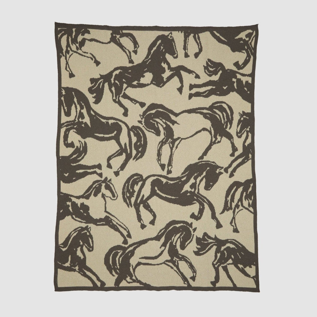 Equestrian Abstract Horse Blanket