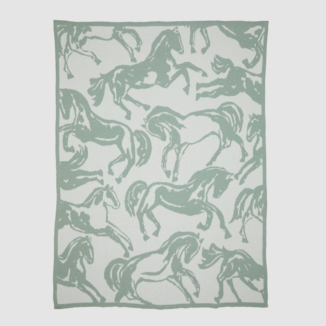 Equestrian Abstract Horse Blanket