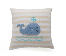 Load image into Gallery viewer, Whale 10&quot; Pillow
