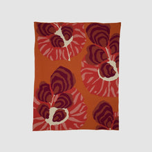 Load image into Gallery viewer, Cotton Sustainable Knit Floral Throw Blanket - Floréal 7 by E.A. Seguy
