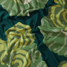 Load image into Gallery viewer, Cotton Sustainable Knit Floral Throw Blanket - Floréal 7 by E.A. Seguy
