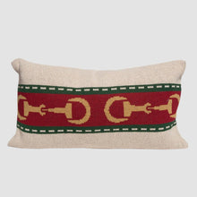 Load image into Gallery viewer, Horse Bit Stripe Pillow
