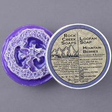 Load image into Gallery viewer, Loofah Soap | Mountain Berries
