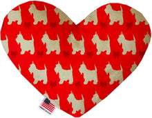 Load image into Gallery viewer, Pet &amp; Dog Plush Heart or Bone Toy ~ Westie World Group
