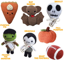 Load image into Gallery viewer, Fall Group ~ Knit Knacks Organic Cotton Dog Toys
