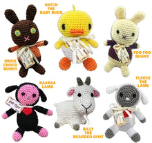 Load image into Gallery viewer, Easter Group ~ Knit Knacks Organic Cotton Dog Toys
