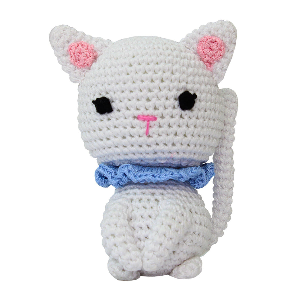 Kitty Purry ~ Knit Knacks Organic Cotton Dog Toy