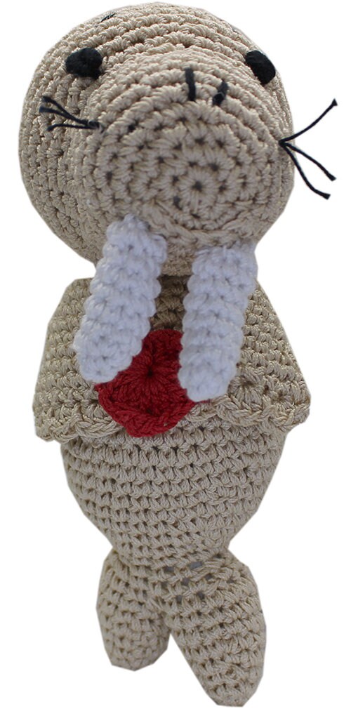 Ocean Buddies Group ~ Knit Knacks Organic Cotton Dog Toys