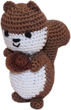 Load image into Gallery viewer, Woodland Friends Group ~ Knit Knacks Organic Cotton Dog Toys
