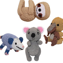 Load image into Gallery viewer, Aussie Friends Group ~ Knit Knacks Organic Cotton Dog Toys
