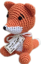 Load image into Gallery viewer, Woodland Friends Group ~ Knit Knacks Organic Cotton Dog Toys
