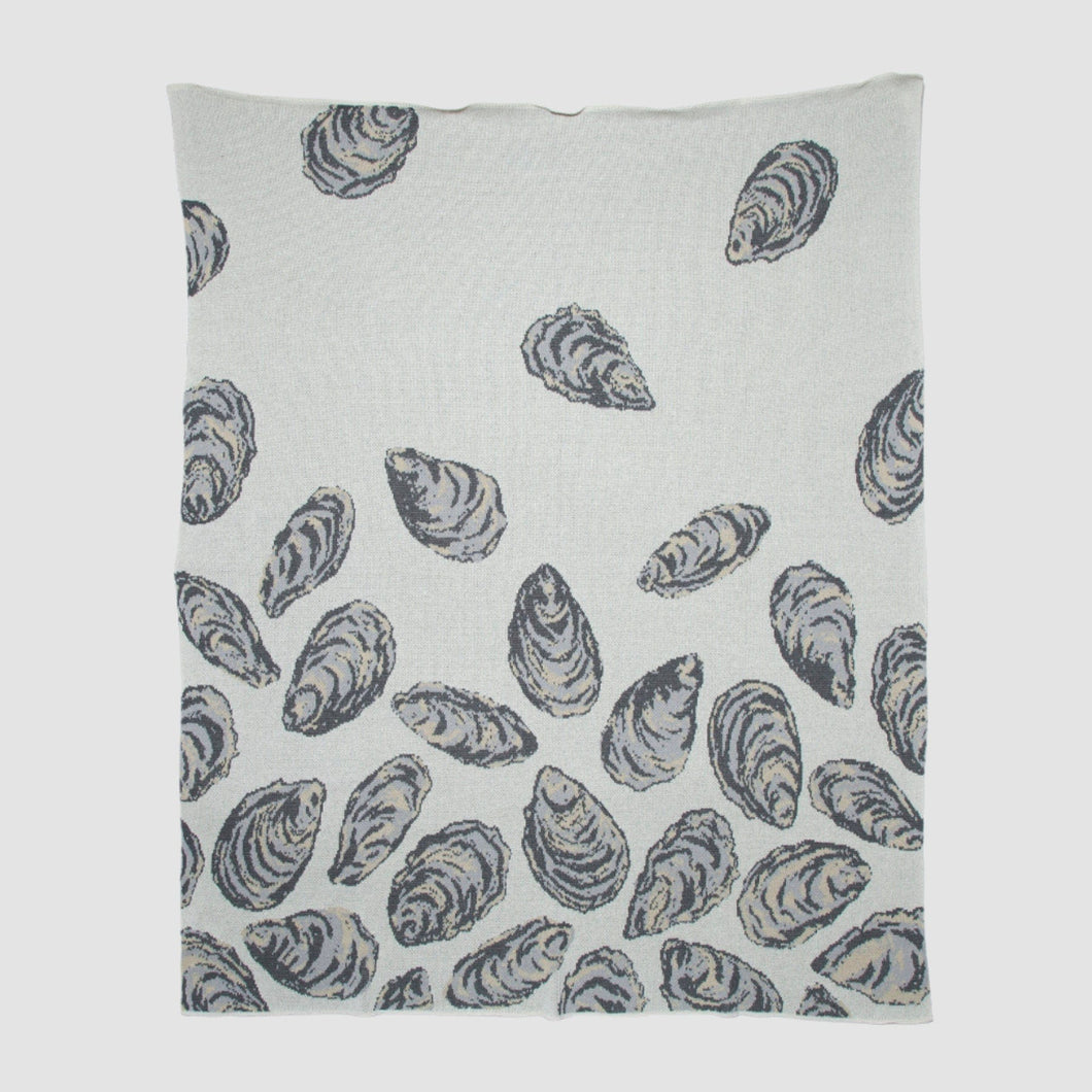 Oyster Throw Blanket