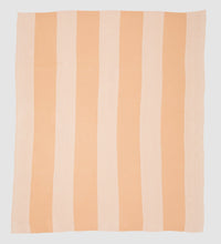 Load image into Gallery viewer, Indoor | Outdoor Sustainable Knit Throw Blanket - Poly Herringbone Stripe
