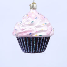 Load and play video in Gallery viewer, Pink Chocolate Cupcake Ornament
